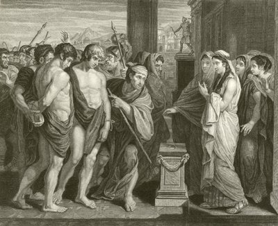 Pilady i Orestes autorstwa Benjamin West