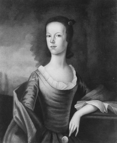 Sarah Ursula Róża, 1756. autorstwa Benjamin West