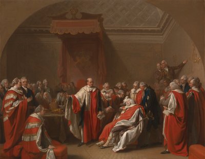 A Morte de Chathampolish autorstwa Benjamin West