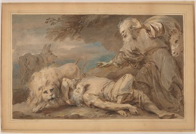 Nieposłuszny prorok autorstwa Benjamin West