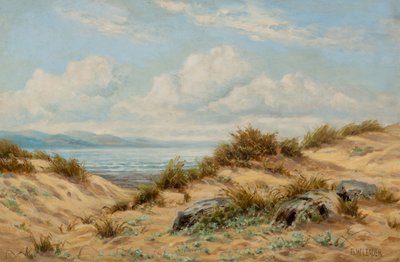 Wydmy na Conwy (olej na płótnie) autorstwa Benjamin Williams Leader