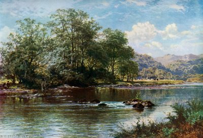 Strumień w okresie letnim, 1887, 1912. autorstwa Benjamin Williams Leader