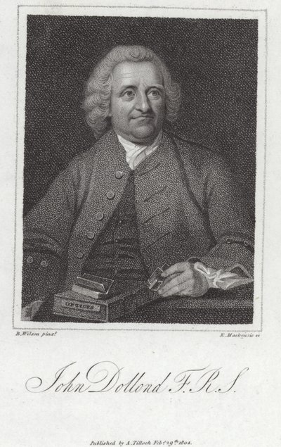 John Dollond autorstwa Benjamin Wilson