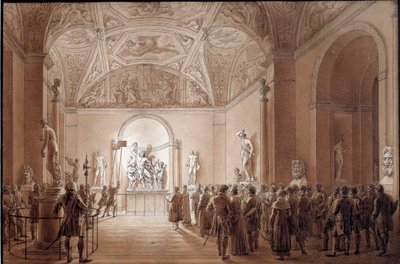 Wizyta pochodni cesarza Napoleona I autorstwa Benjamin Zix