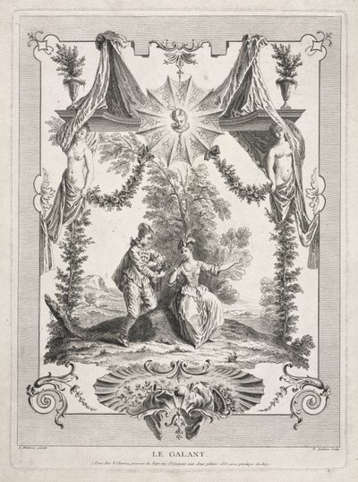 Szarmancki autorstwa Benoit II Audran