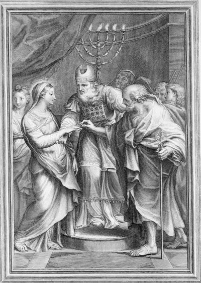 Małżeństwo Dziewicy, 1645-1724. autorstwa Benoît Farjat