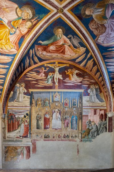 Kaplica św. Hieronima autorstwa Benozzo di Lese di Sandro Gozzoli