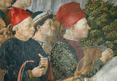 Procesja Trzech Króli do Betlejem autorstwa Benozzo di Lese di Sandro Gozzoli