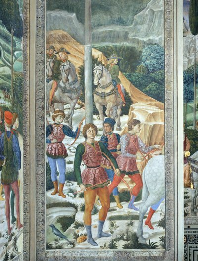 Podróż Mędrców autorstwa Benozzo di Lese di Sandro Gozzoli