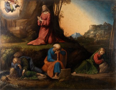 Agonia w ogrodzie, 1524 autorstwa Benvenuto Tisi da Garofalo