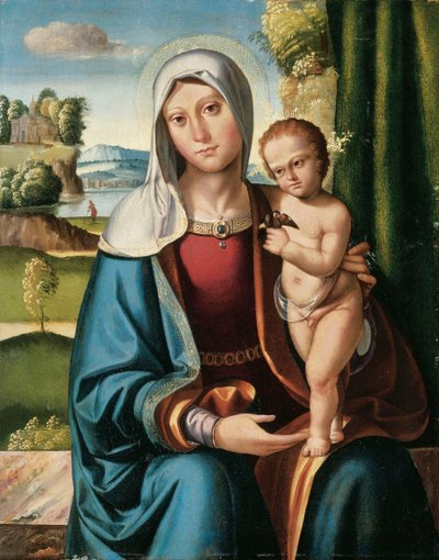 Madonna z Dzieciątkiem autorstwa Benvenuto Tisi da Garofalo