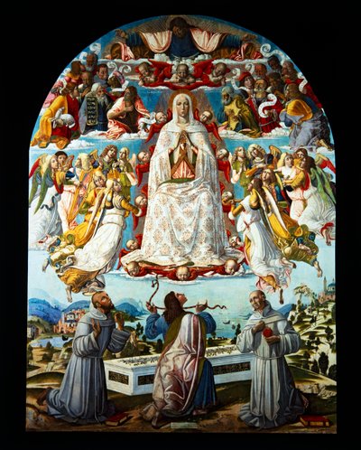Wniebowzięcie Najświętszej Maryi Panny autorstwa Benvenuto di Giovanni