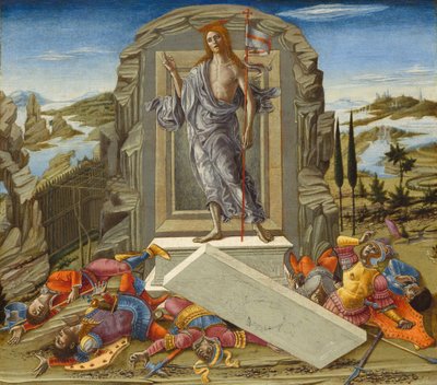 Zmartwychwstanie, prawdopodobnie 1491. autorstwa Benvenuto di Giovanni