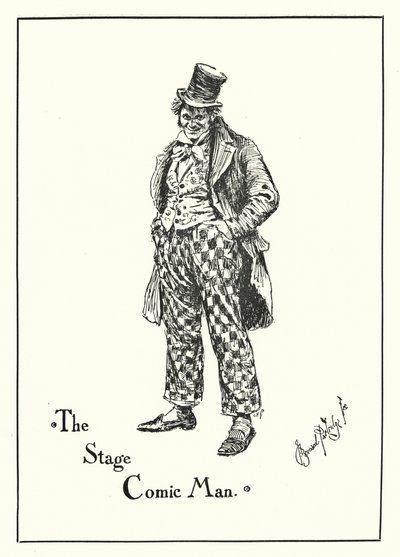 Komiks sceniczny (rycina) autorstwa Bernard (after) Partridge