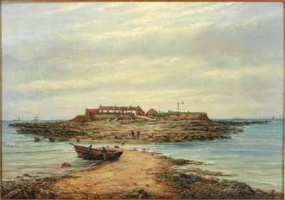 Wyspa Św. Marii, ok. 1885-95 autorstwa Bernard Benedict Hemy