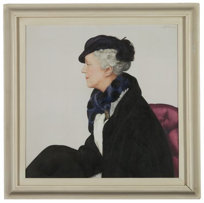 Portret Lady Mendl (1865-1950), z domu Ella de Wolfe, zwany "Elsie" (olej na płótnie) autorstwa Bernard Boutet de Monvel