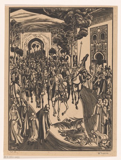 Wejście autorstwa Bernard Essers (signed by artist)