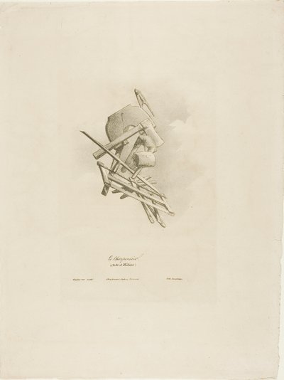 Cieśla, z Arts et Métiers autorstwa Bernard Gaillot