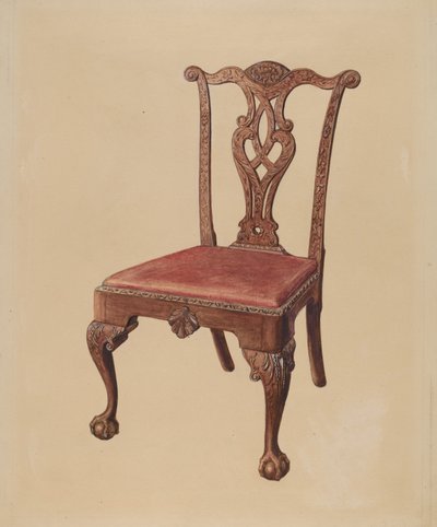 Krzesło autorstwa Bernard Gussow