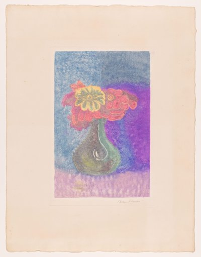 Wazon z kwiatami autorstwa Bernard Klene (signed by artist)