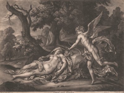 Kupidyn i Psyche autorstwa Bernard Lens