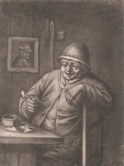 Mężczyzna Palenie autorstwa Bernard Lens