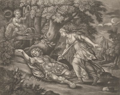 Scena mitologiczna autorstwa Bernard Lens