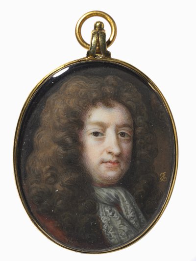 Portret Samuela Butlera, ca. 1715-20 . autorstwa Bernard Lens