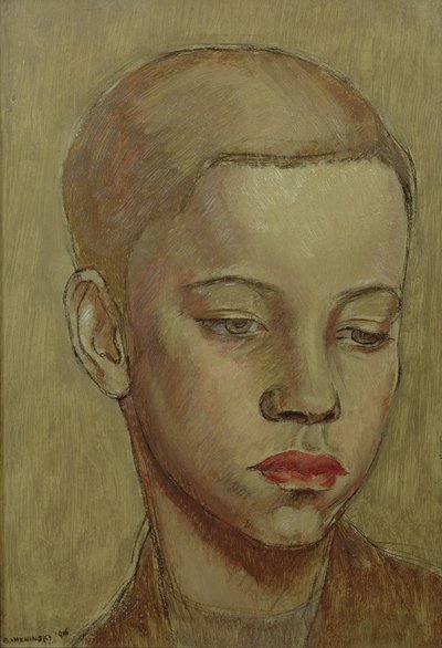 Głowa chłopca autorstwa Bernard Meninsky