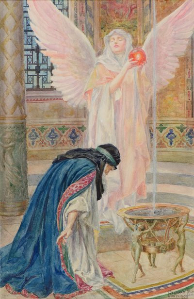 Rabin Ben Ezra [Ilustracja do ciosu] autorstwa Bernard Partridge