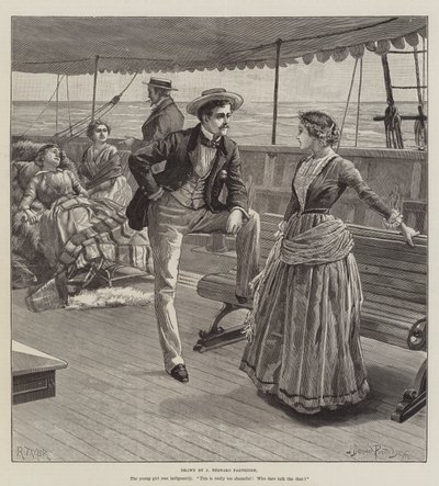 Krucjata Excelsiora, autor: Bret Harte autorstwa Bernard Partridge