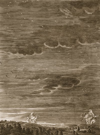 Kastor i Pollux, 1731 autorstwa Bernard Picart