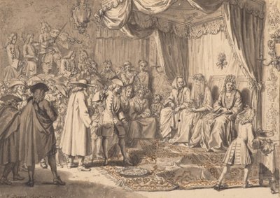 Ślub wśród portugalskich Żydów autorstwa Bernard Picart