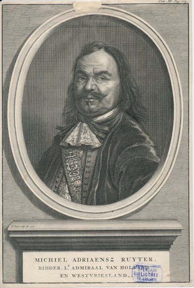 Michiel de Ruyter 1607-1676 Centrum Dziedzictwa Rozet 300 191 d 2 A-51 autorstwa Bernard Picart