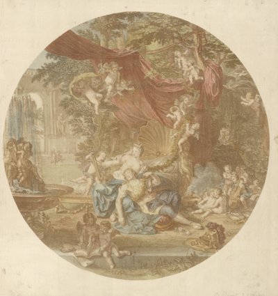 Rinaldo w Armida autorstwa Bernard Picart
