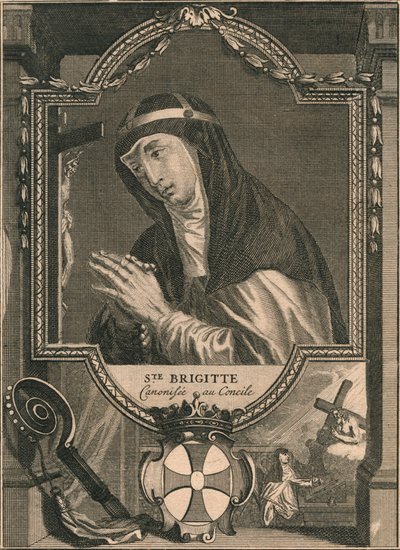 Ste. Brygida, 1713. autorstwa Bernard Picart