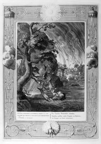 Męka Tantala, 1733 autorstwa Bernard Picart