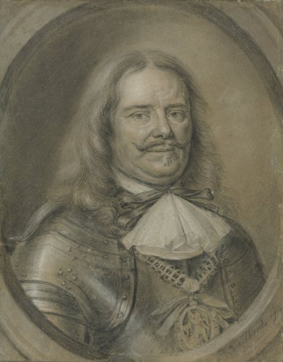 Portret Michiela Adriaansza. de Ruyter autorstwa Bernard Vaillant