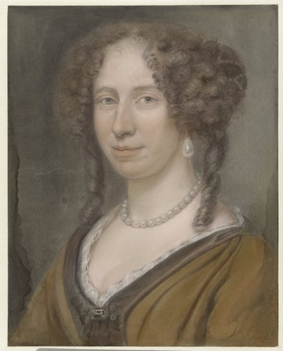 Portret nieznanej damy autorstwa Bernard Vaillant