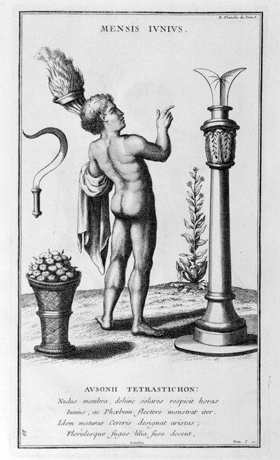 Reprezentacja z czerwca 1757 r. autorstwa Bernard de Montfaucon