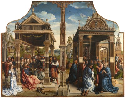 Ołtarz świętych Tomasza i Macieja, ok. 1510-1520 autorstwa Bernard van Orley