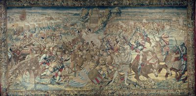Odcinek bitwy pod Pawią (1525) autorstwa Bernard van Orley