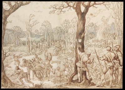 Dzielenie się grą autorstwa Bernard van Orley