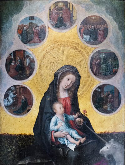 Siedem radości Dziewicy autorstwa Bernard van Orley