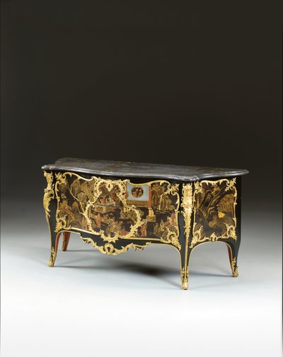 Komoda Ludwika XV, ok.1740 autorstwa Bernard van Risamburgh