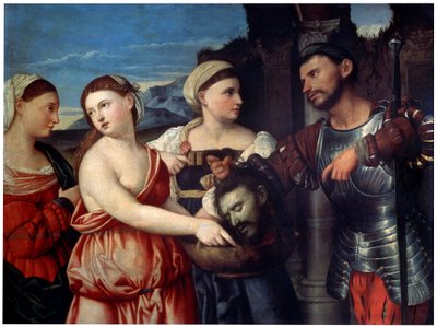 Salome, XVI wiek autorstwa Bernardino Licinio