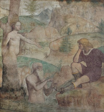 Ciężko pocieszeni przez Driope i Tavaiano, 1513-1514. autorstwa Bernardino Luini