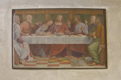 Ostatnia Wieczerza autorstwa Bernardino Luini