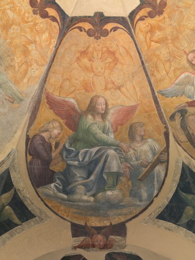 Trzy anioły autorstwa Bernardino Luini