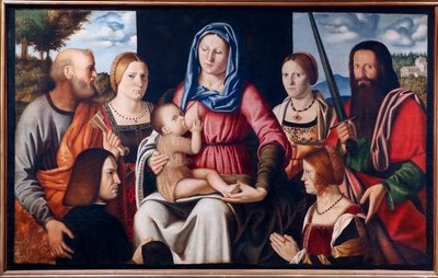 Dziewica z dzieciątkiem (obraz) autorstwa Bernardino Luini